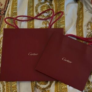Cartier Burgundy Women's Bag